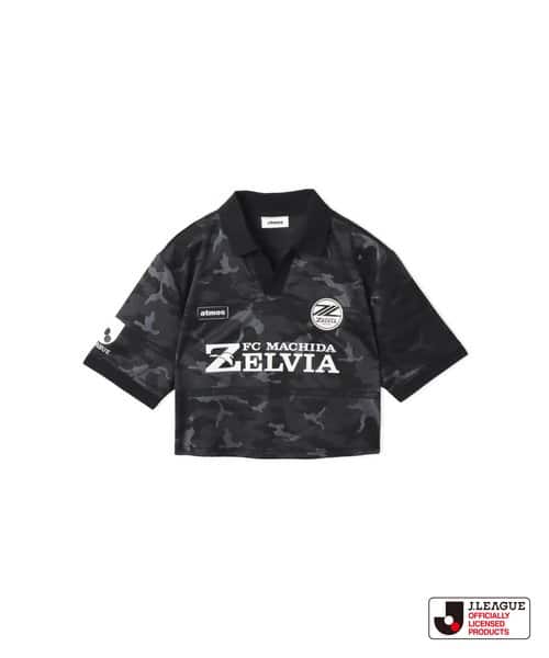 atmos pink x J.LEAGUE FC町田ゼルビア Cropped T-shirt BLACK