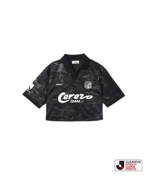 atmos pink x J.LEAGUE セレッソ大阪 Cropped T-shirt BLACK