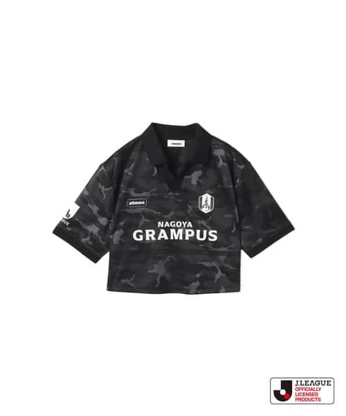 atmos pink x J.LEAGUE 名古屋グランパス Cropped T-shirt BLACK