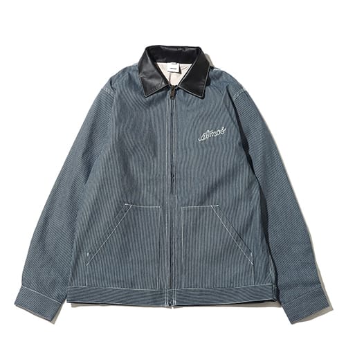 ジャケット/アウターatmos CANVAS WORK JACKET （STRIPE）