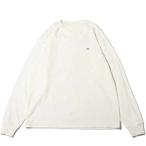 atmos PATCH LOGO LS WHITE 22FA-I
