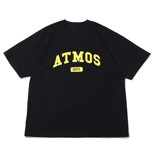 atmos College Logo T-shirts BLACK 22FA-I