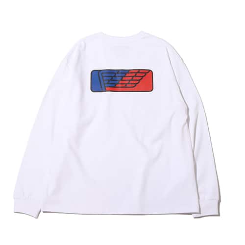 atmos WING LS TEE WHITE 22SP-I