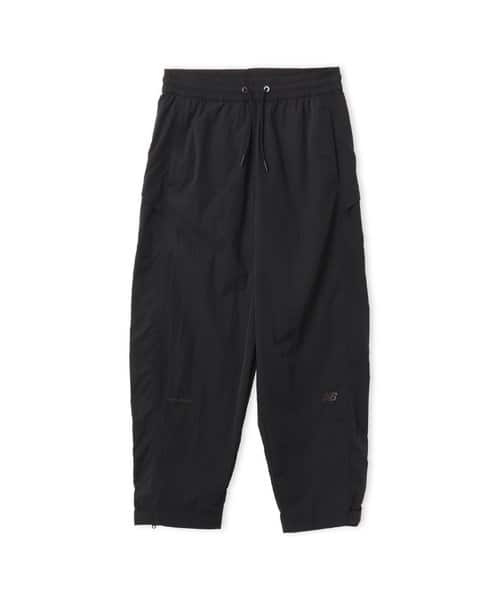 New Balance NB GREY NYLON WIDE TAPERED PANTS