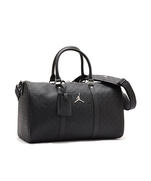 JORDAN BRAND JAM MONOGRAM DUFFLE BAG BLACK