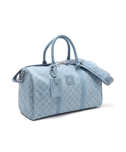 JORDAN BRAND JAU MONOGRAM DUFFLE BLUE