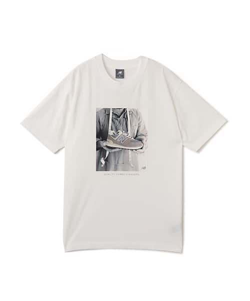 New Balance New Balance 574 PHOTO S/S T SHIRT ホワイト
