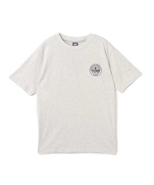 New Balance New Balance CREST S/S T SHIRT アッシュヘザー