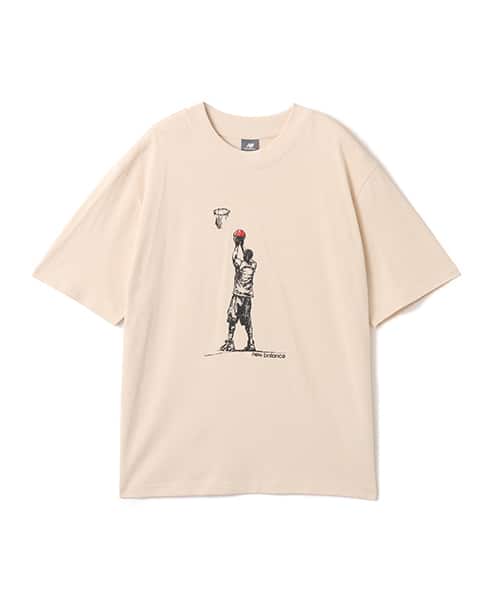 New Balance HOOPS GRAPHIC SHORT SLEEVE T SHIRT