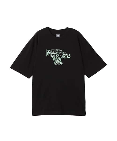 New Balance HOOPS GRAPHIC SHORT SLEEVE T SHIRT
