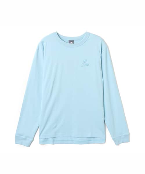 New Balance Shohei Signature Heavy oz LS T-Shirt クラウドブルー - サックス