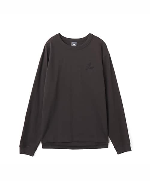 New Balance Shohei Signature Heavy oz LS T-Shirt フェーデッドブラック - ブラック