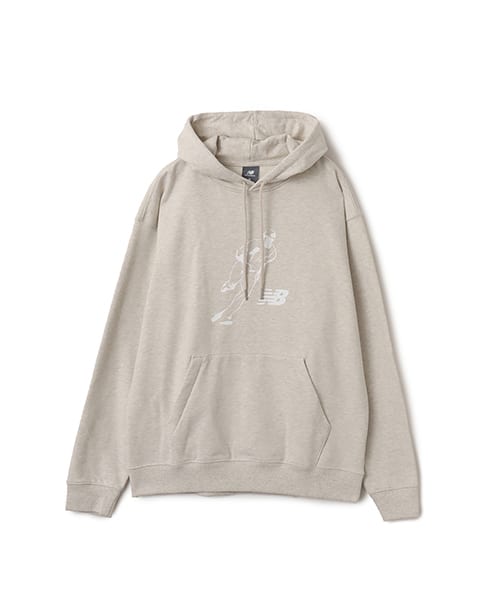 New Balance Shohei Always On Logo Hoodie オートミールヘザー - アイボリー