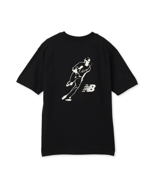 New Balance SHOHEI OHTANI ALWAYS ON LOGO SHORT SLEEVE T-SHIRT ブラック