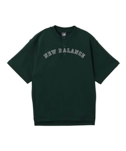 New Balance SHOHEI OHTANI SIGNATURE HENLEY NECK SHORT SLEEVE T-SHIRT