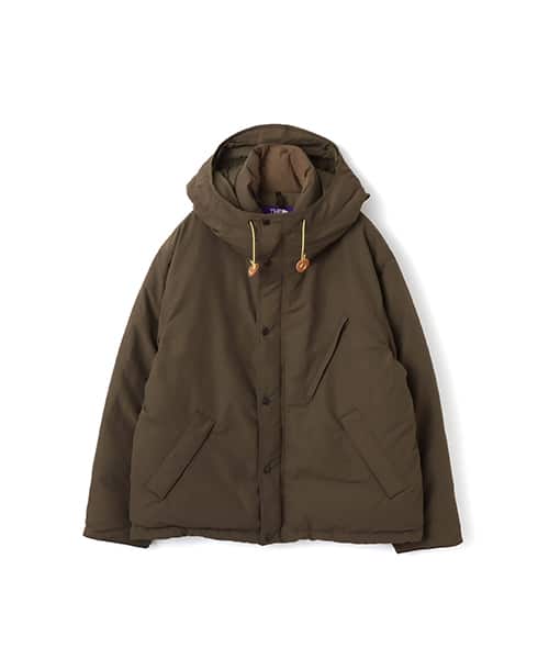 THE NORTH FACE PURPLE LABEL Double Peak Short Down Parka Moss Green - グリーン