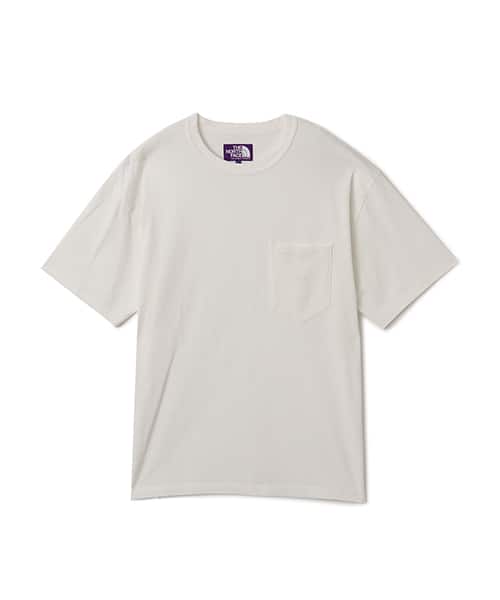 THE NORTH FACE PURPLE LABEL 8oz Field Pocket Tee Off White