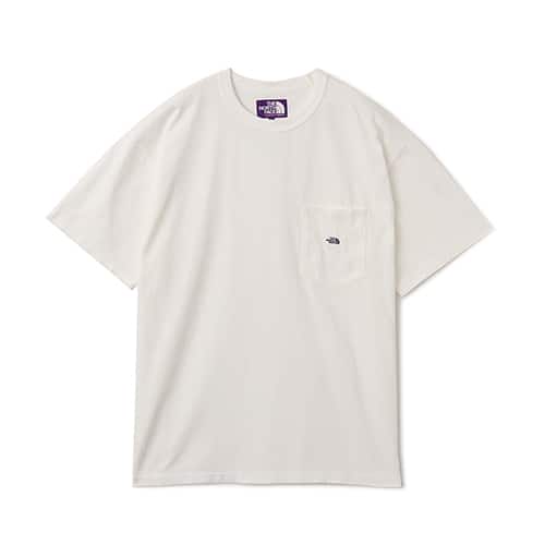 THE NORTH FACE PURPLE LABEL 7oz Pocket Tee Off White X