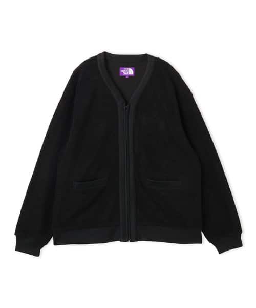 THE NORTH FACE PURPLE LABEL PLAS FLEECE FIELD CARDIGAN