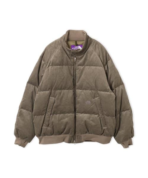 THE NORTH FACE PURPLE LABEL CORDUROY FIELD DOWN JACKET