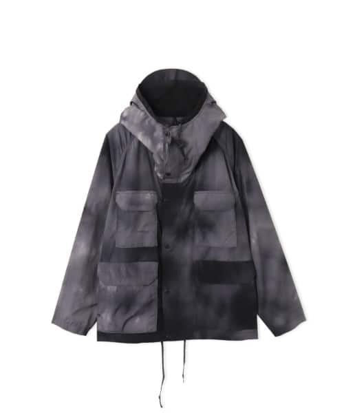 THE NORTH FACE PURPLE LABEL Uneven Dyed Field Mountain Parka Asphalt Gray