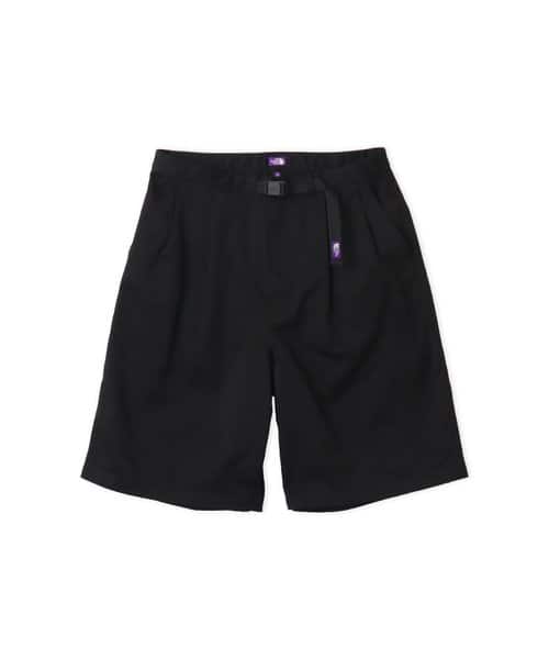 THE NORTH FACE PURPLE LABEL Chino Tuck Field Shorts Black - ブラック