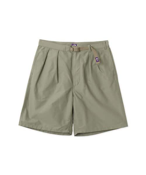 THE NORTH FACE PURPLE LABEL Double Peak Tuck Field Shorts Light Sage - カーキ