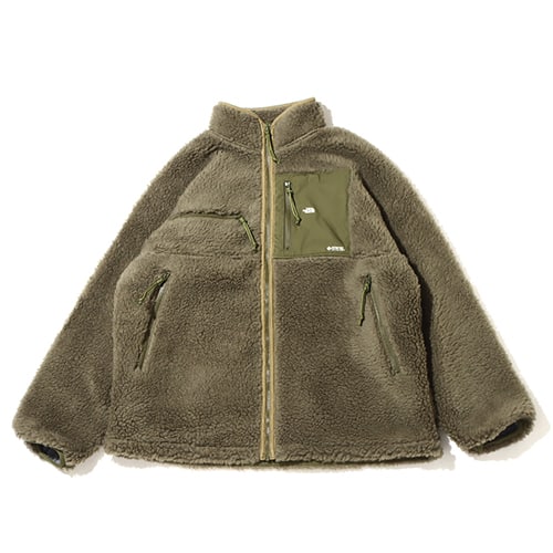 THE NORTH FACE PURPLE LABEL Wool Boa Fleece Field Jacket Beige 22FW-I