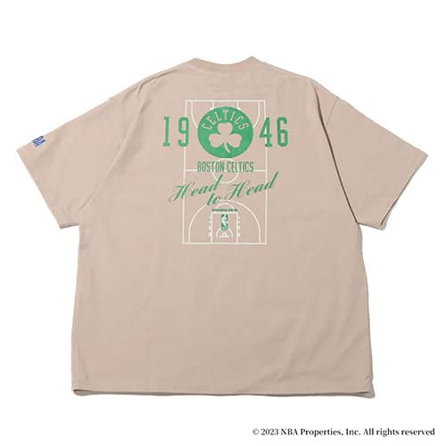 TOKYO 23 NBA Team Logo T-Shirt BEIGE x BOSTON 23SS-S