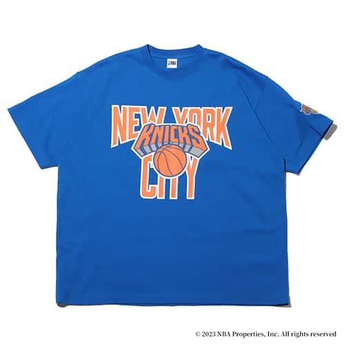 TOKYO23 NBA Team Logo T-Shirt BLUE×KNICKS 23FW-S