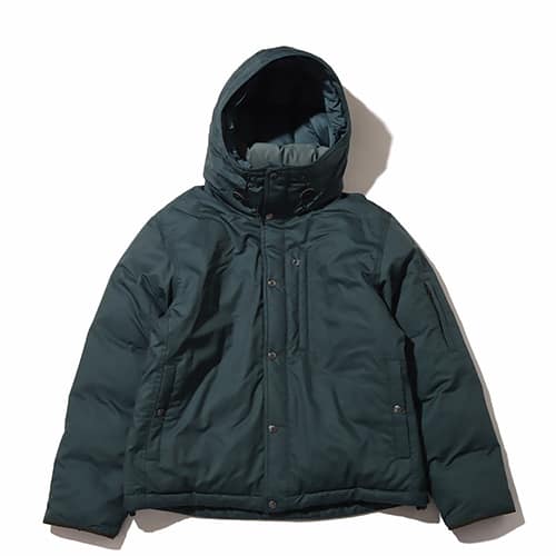 THE NORTH FACE PURPLE LABEL Lightweight Twill Mountain Short Down Parka  Teal Green 22FW-I