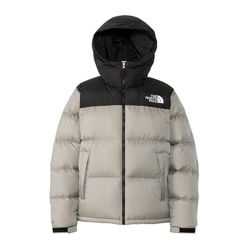 THE NORTH FACE Nuptse Hoodie クレイグレー |atmos（アトモス） 公式オンラインストア