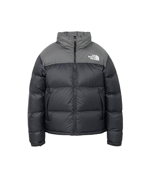 THE NORTH FACE Nuptse Jacket ヒューズボックスグレーxアスファルトグレー - グレー
