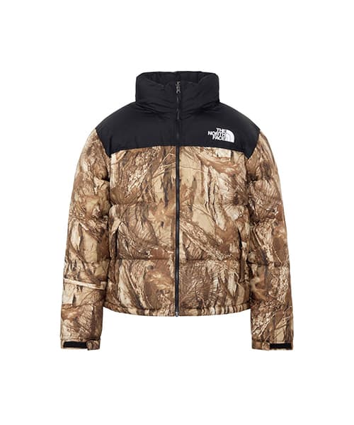 THE NORTH FACE Novelty Nuptse Jacket フォレストフロア - カモフラージュ系その他