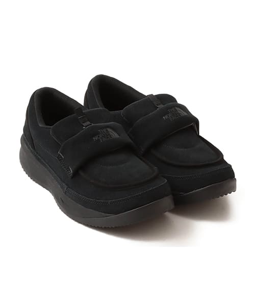 THE NORTH FACE Nuptse Loafer Suede TNFブラックxTNFブラック - ブラック