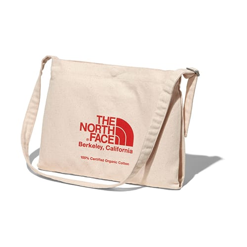 THE NORTH FACE MUSETTE BAG ナチュラルxTNFレッド 22SS-I