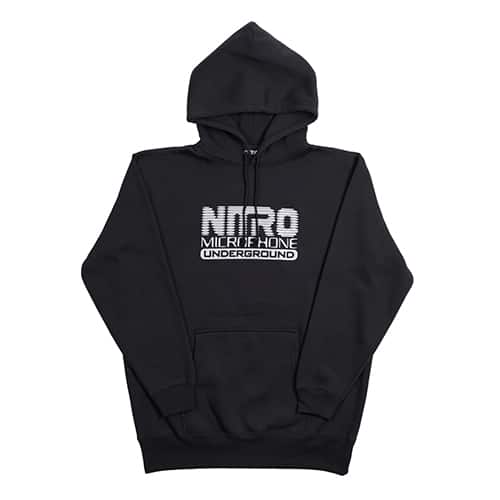 NITRO MICROPHONE UNDERGROUND SPECIAL FORCE LOGO COACH JACKT SILVER