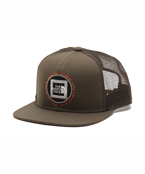 THE NORTH FACE Message Mesh Cap ニュートープ3 - オリーブ