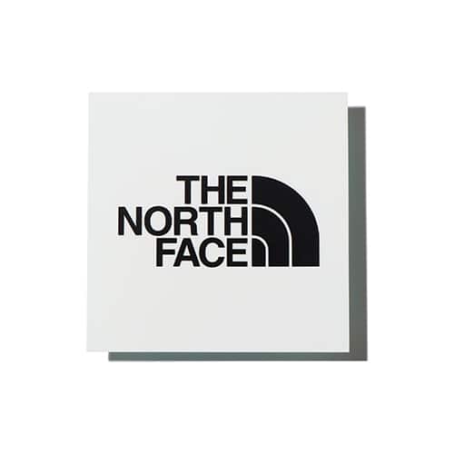 THE NORTH FACE TNF SQUARE LOGO STICKER ホワイト 24SS-I