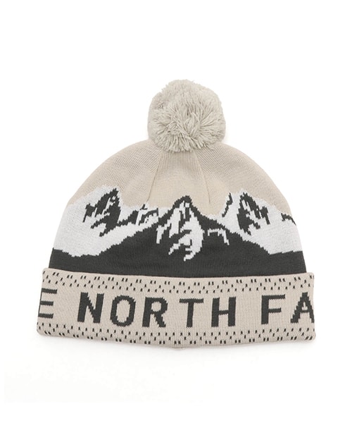 THE NORTH FACE Snow Bum Beanie フォッシルアイボリー - ホワイト