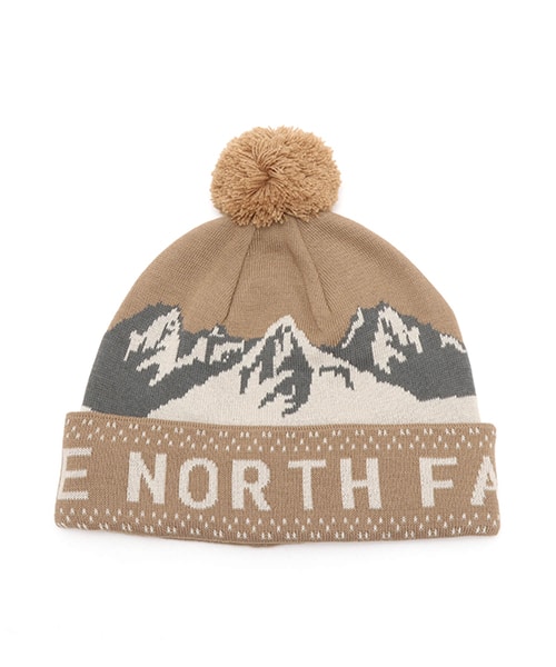 THE NORTH FACE Snow Bum Beanie マッシュルーム - ベージュ