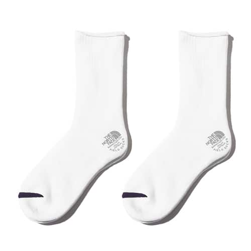 THE NORTH FACE PURPLE LABEL Pack Field Socks 2P White 23FW-I