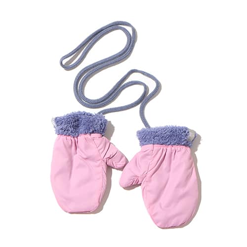 THE NORTH FACE BABY REVERSIBLE COZY MITT OCピンク 23FW-I