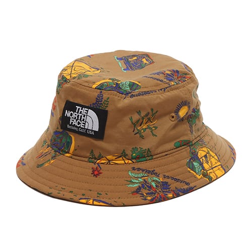THE NORTH FACE KIDS NOVELTY CAMP SIDE HAT TNFキャンプブラウン 23SS-I