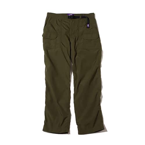 THE NORTH FACE PURPLE LABEL Polyester Wool Ripstop Trail Pants Olive 23SS-I