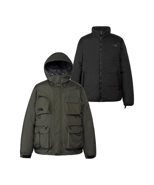 THE NORTH FACE WUROS Field Utility Triclimate Jacket ニュートープ - オリーブ