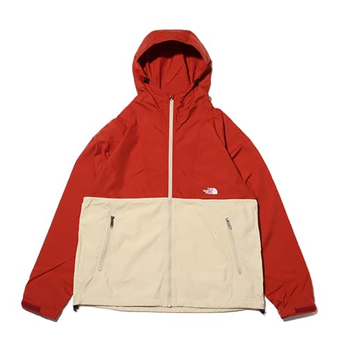 THE NORTH FACE Compact Jacket アイアンレッド×グラベル 24SS-I