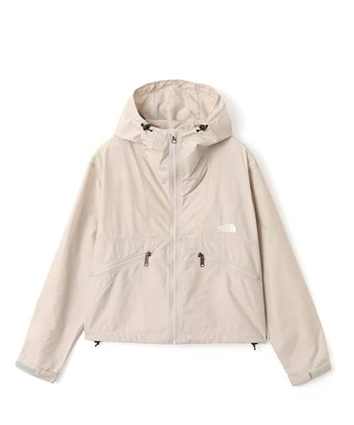 THE NORTH FACE Short Compact Jacket フォッシルアイボリー