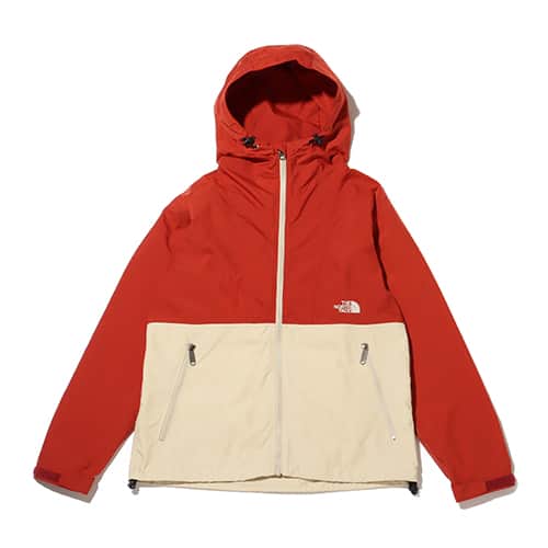 THE NORTH FACE Womens Compact Jacket アイアンレッド×グラベル 24SS-I