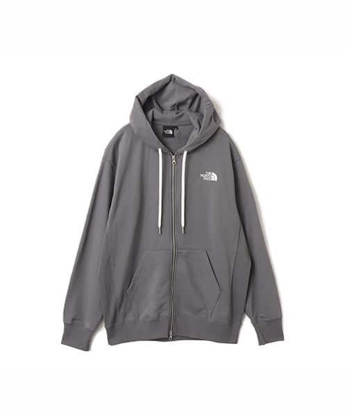 THE NORTH FACE Square Logo Full Zip スモークドパール